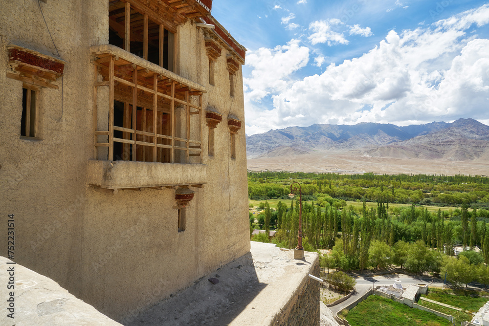 View from the Shey palace in Ladakh