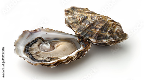 oester on white background