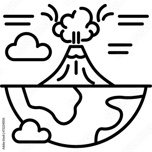 Volcano Icon