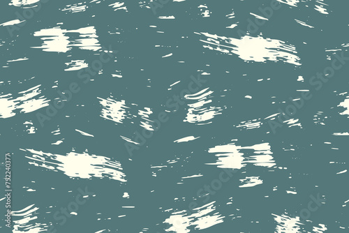 Seamless graphic pattern, abstract repeat background texture of paint stripes, brush strokes. Artistic wallpaper, textile print: random paint strokes in two colors. Vector illustration, surface design