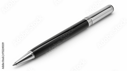pen on white background
