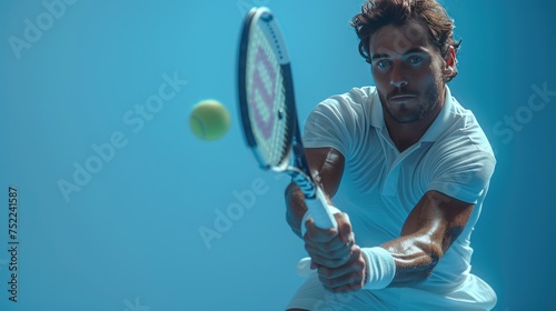 man playing tennis © KRIS