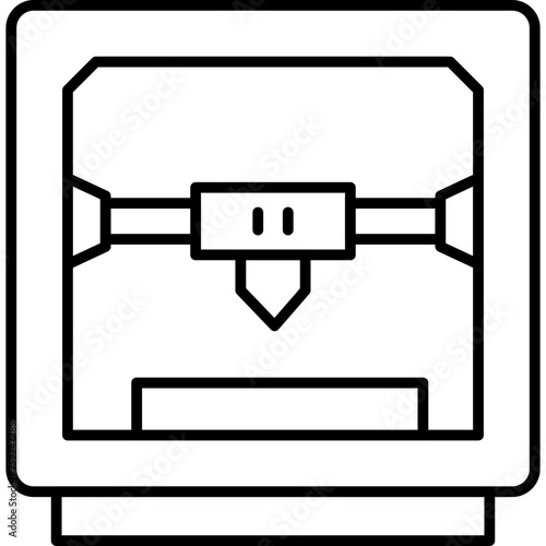 3d Printer Icon