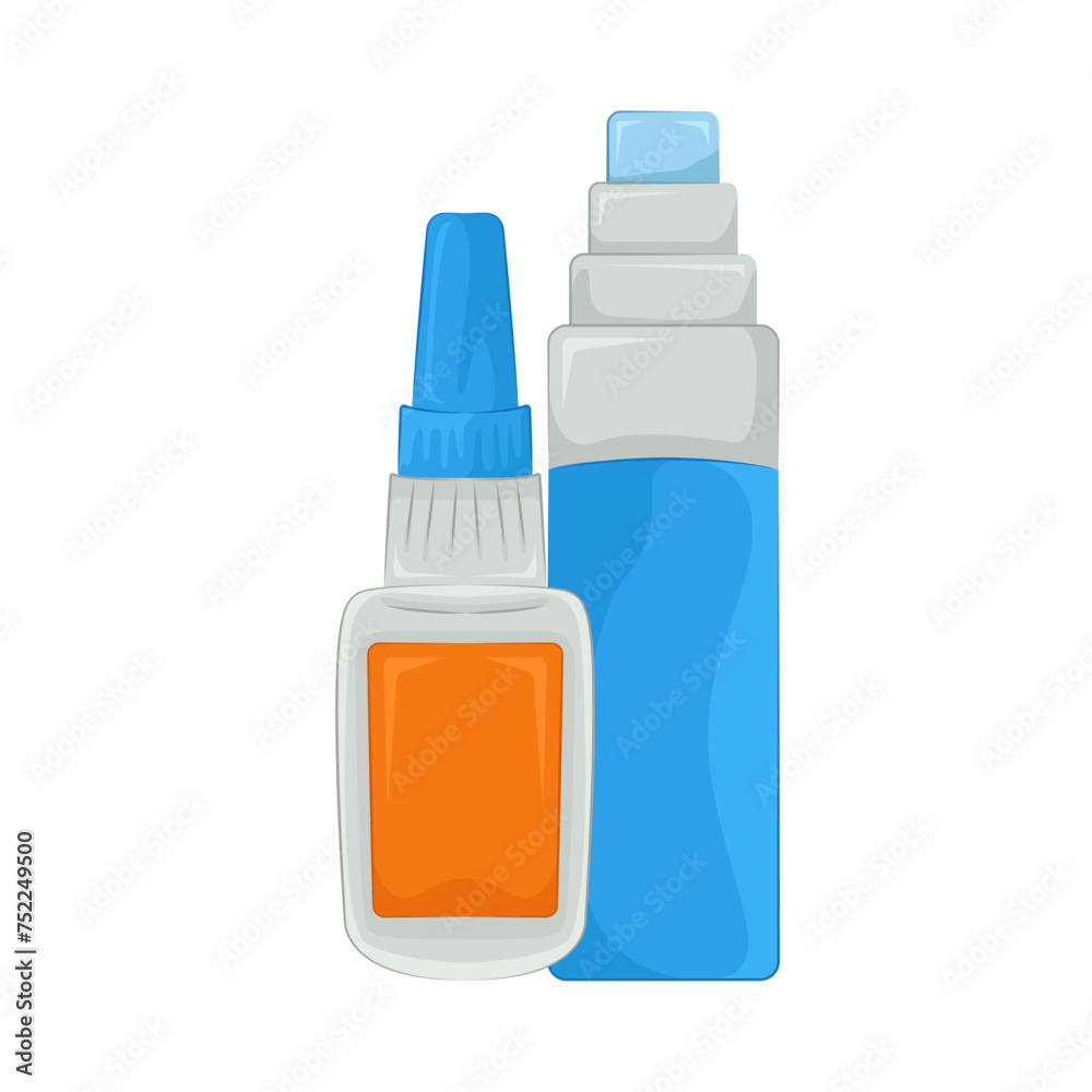Illustration of glue 