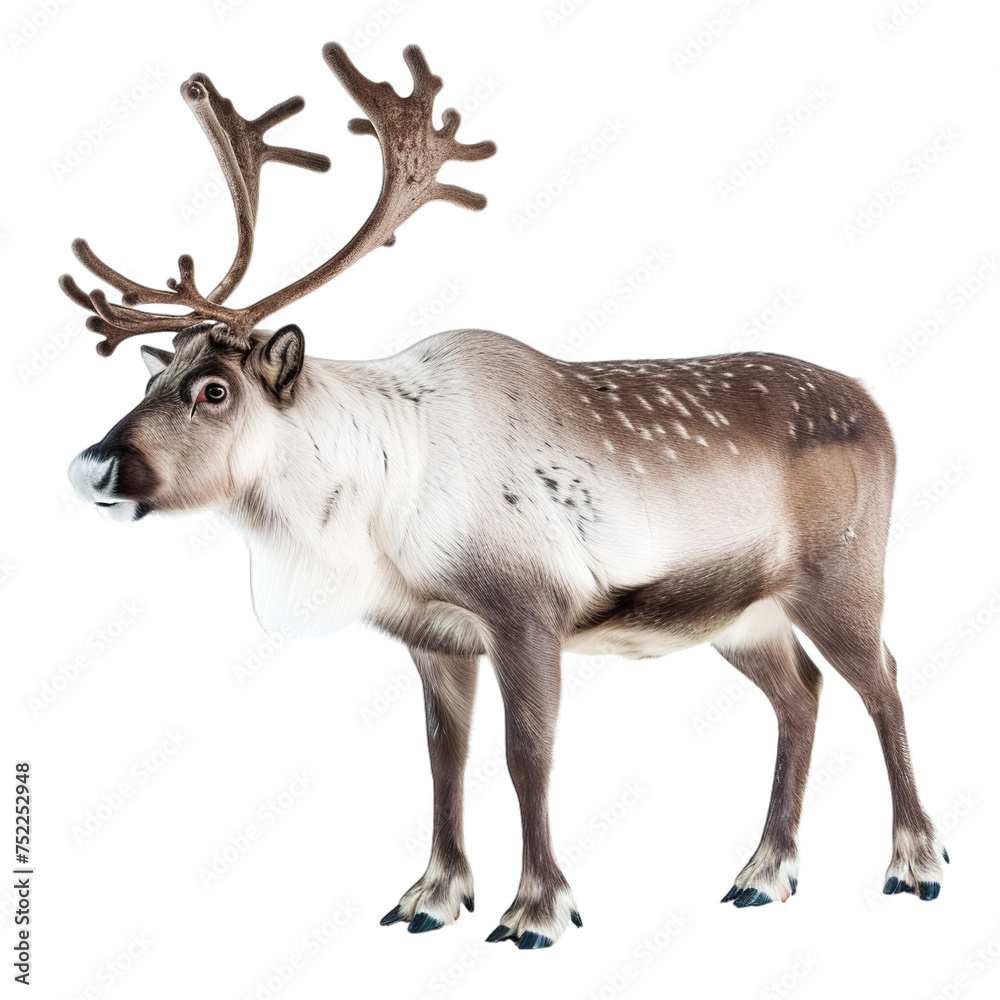 Obraz premium deer isolated on white