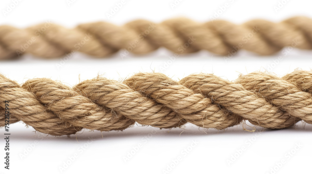 Rope on white background Rope on white background