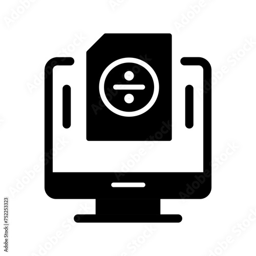 Divide Vector Icon