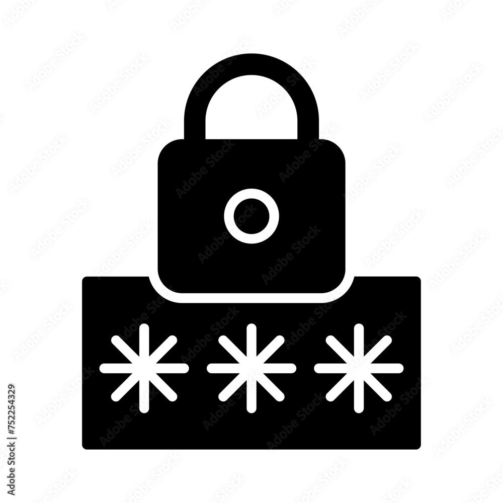 Pin Code Vector Icon