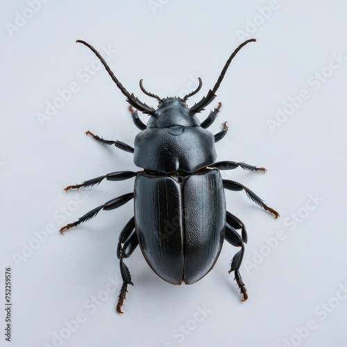 stag beetle isolated on white
