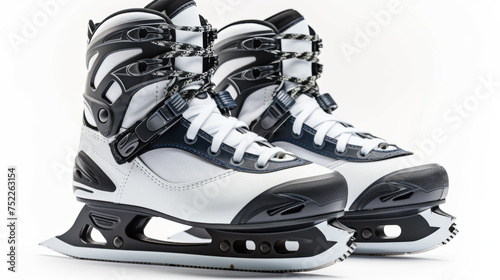 skates on white background