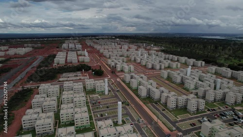 Predios do Condominio Residencial no Itapoã - Brasilia DF photo