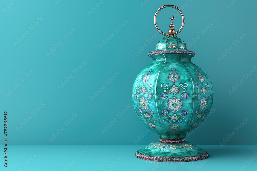 icon Ramadan lantern with crescent moon and podium as luxury islamic background greeting card design icon Ramadan lantern with crescent moon and podium as luxury islamic background greeting card design