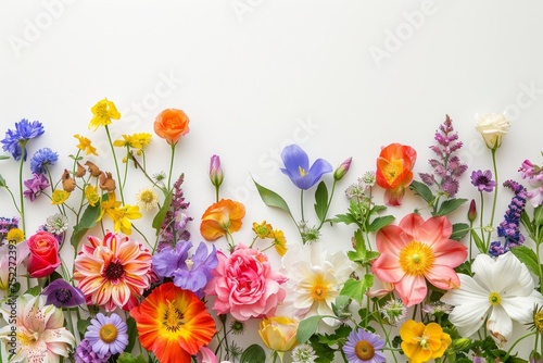 Wallpaper Mural KS A frame of a variety of flower arrangements for your. Torontodigital.ca