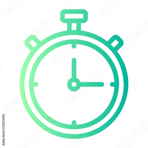 chronometer gradient icon