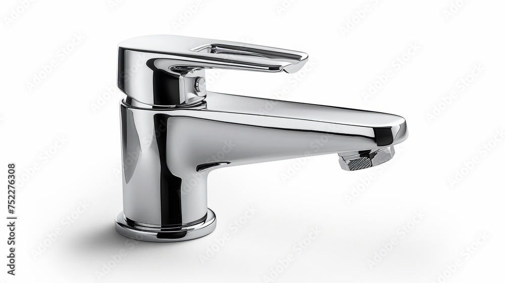 tap on white background