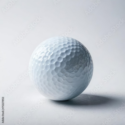 golf ball on white