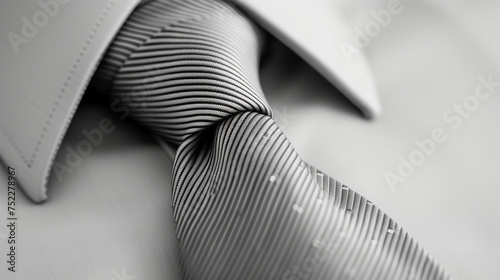 tie on white background