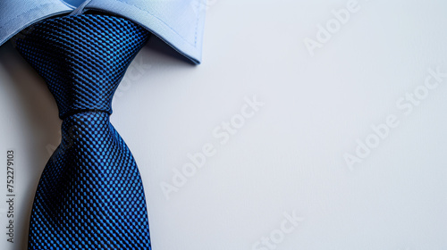 tie on white background
