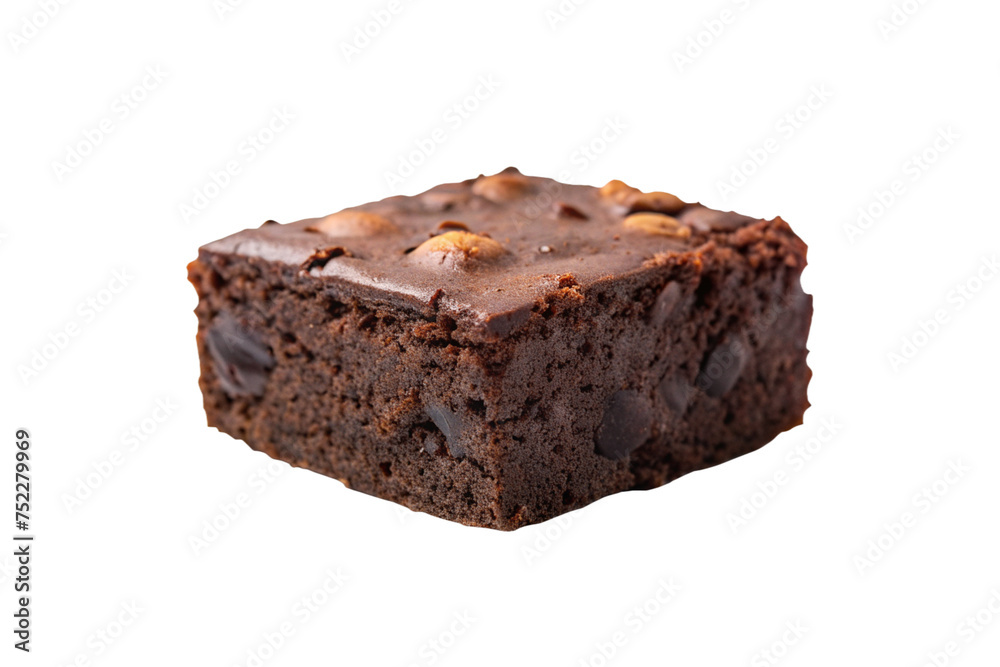 brownie on a transparent background brownie on a transparent background