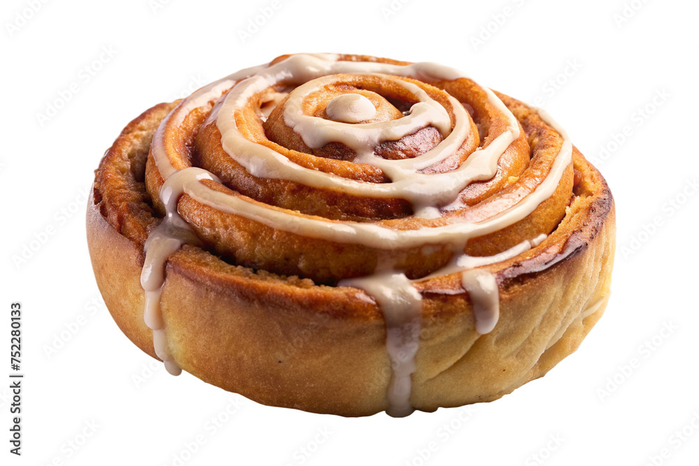 Fototapeta premium cinnamon on a transparent background