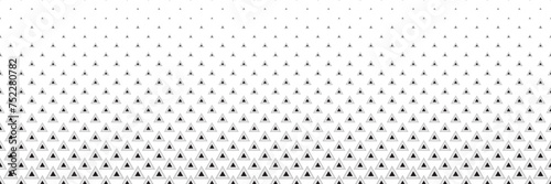 Blended  black line triangle  on white for pattern and background,  Abstract geometric texture collection design. 