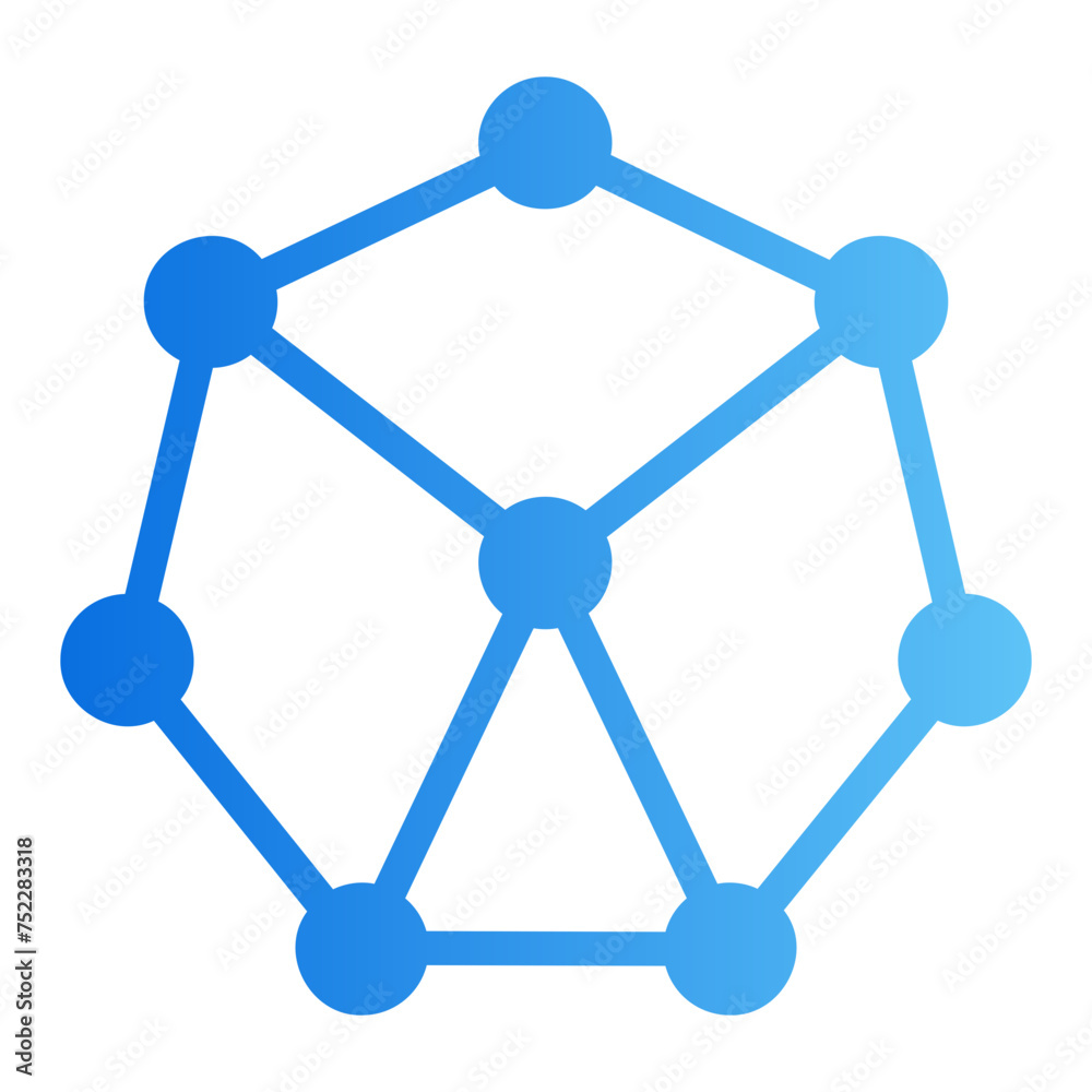 geometry gradient icon geometry gradient icon