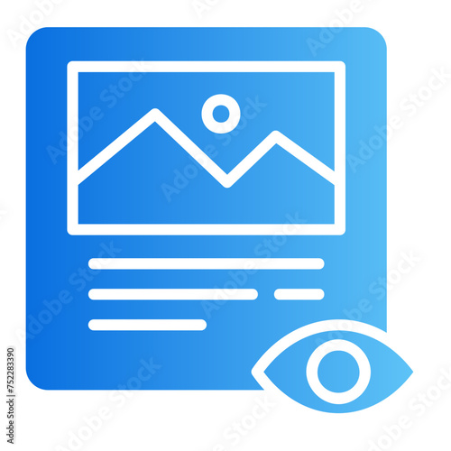 preview gradient icon