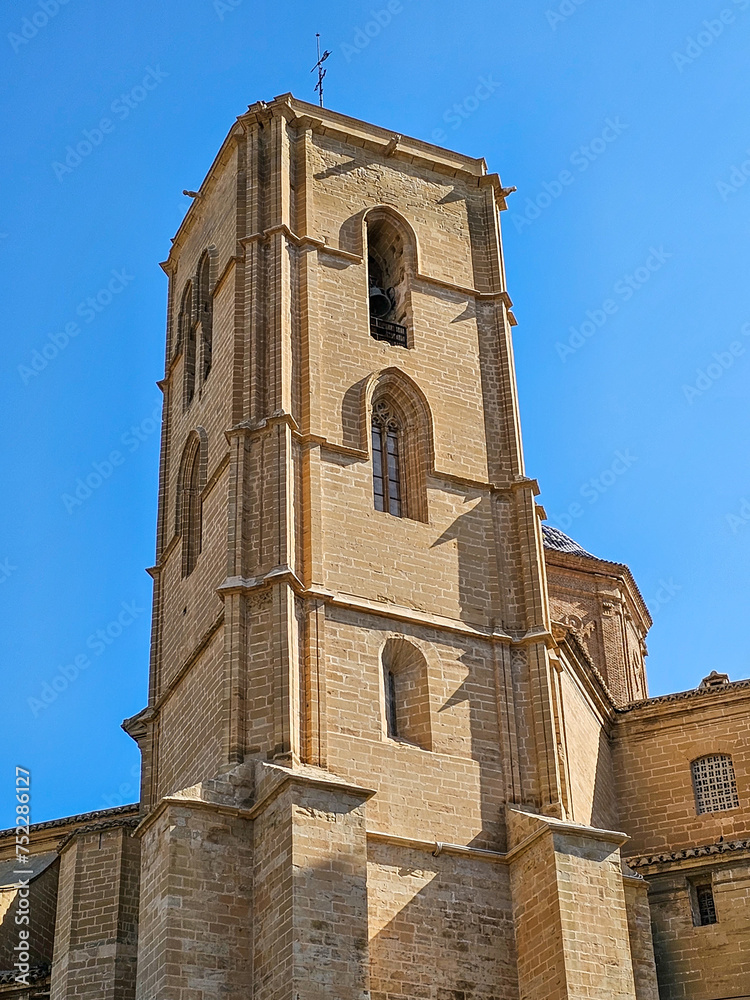 Tower of the church of Santa Maria la Mayor in Alcañiz
