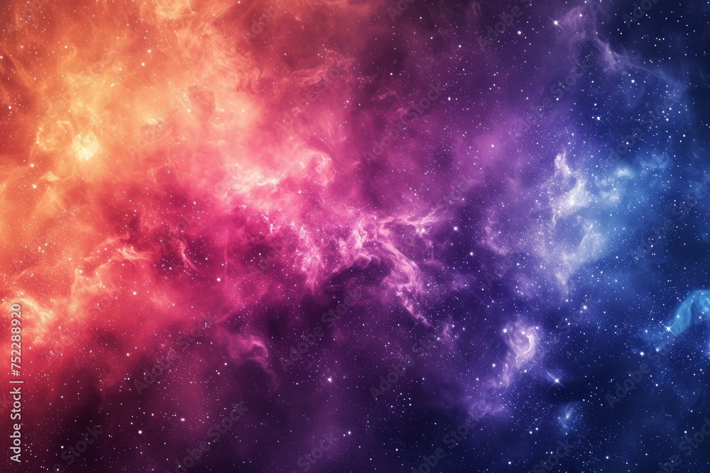 Colorful galaxy