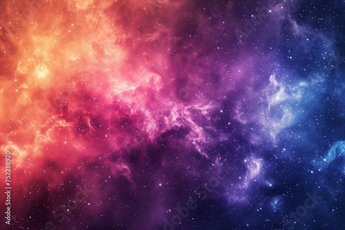 Colorful galaxy © STOCK AI