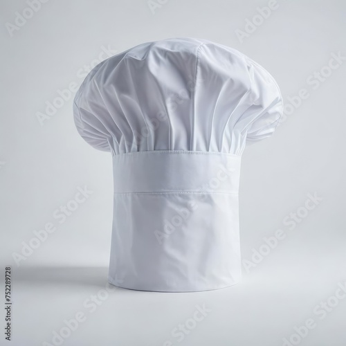 chef hat on white