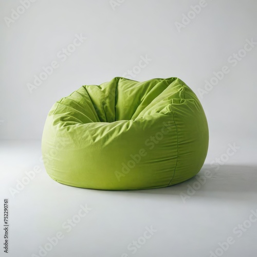 Bean Bag Chair on white photo