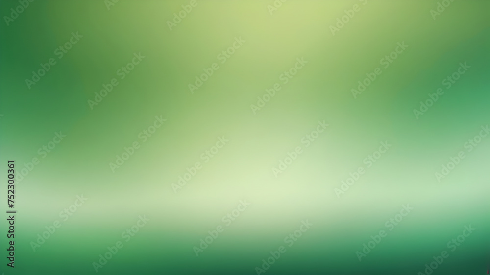 Abstract green blurred gradient background. For your graphic design, banner or poster.