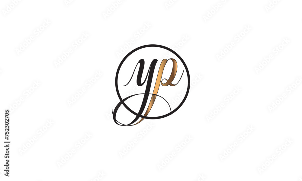 YP, PY , P ,Y, Abstract Letters Logo Monogram YP, PY , P ,Y, Abstract Letters Logo Monogram