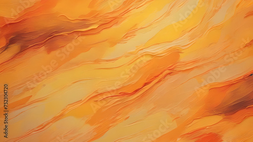 Abstract blurred colorful painted orange and yellow texture background forgraphic design.wallpaper. illustration, top view