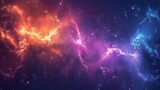 A dreamy star nebula background, ideal for otherworldly designs, magical posters, or as a captivating backdrop for websites and social media.