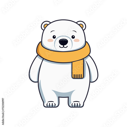 polar bear logo with good quality and design