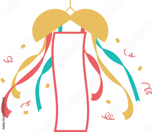 くす玉のイラスト