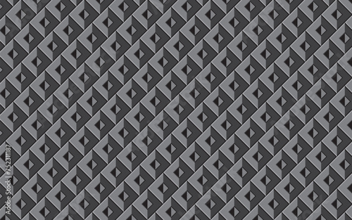 diamond metal box seamless pattern for background