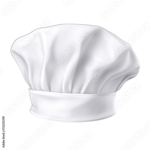 chef hat isolated on white