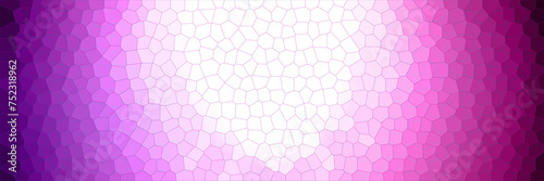 Glossy pink colorful backdrop, glass stained surface illustration, space for text
