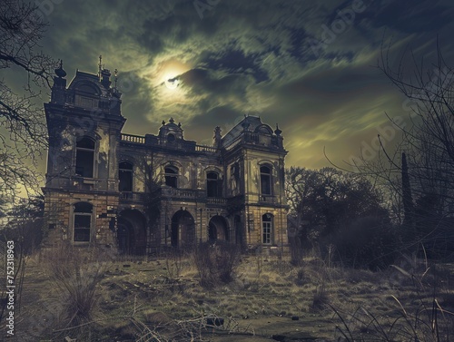 Whispers in the Moonlight: Secrets of the Forsaken Mansion