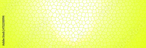 Glossy yellow colorful backdrop, glass stained surface illustration, space for text
