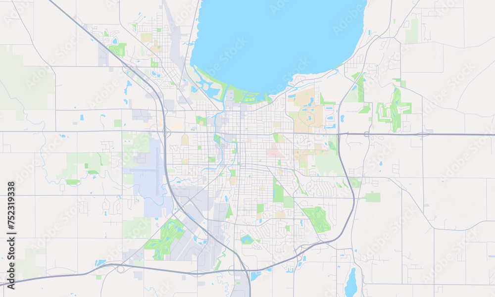 Fond du Lac Wisconsin Map, Detailed Map of Fond du Lac Wisconsin