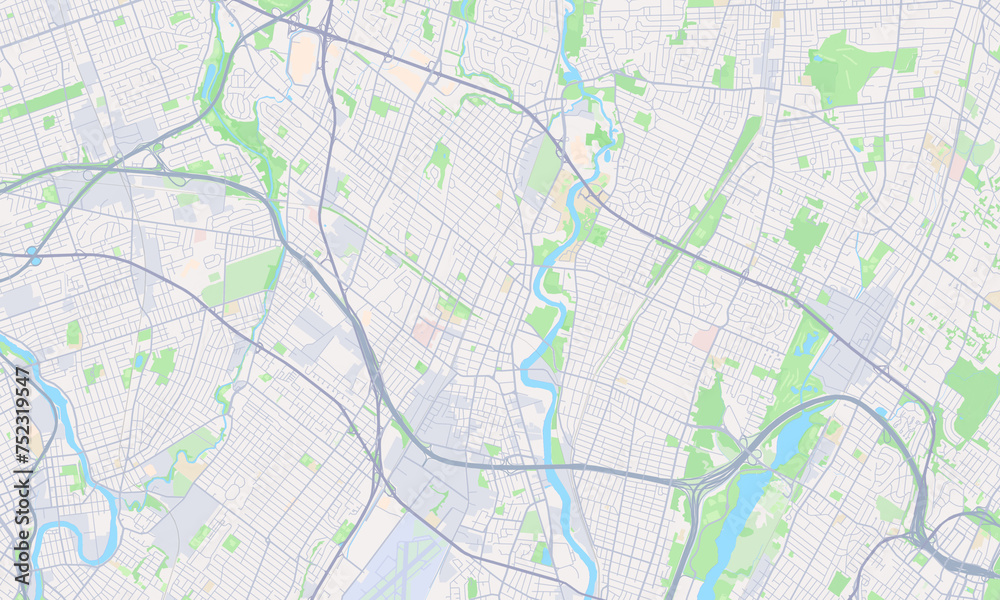 Hackensack New Jersey Map, Detailed Map of Hackensack New Jersey