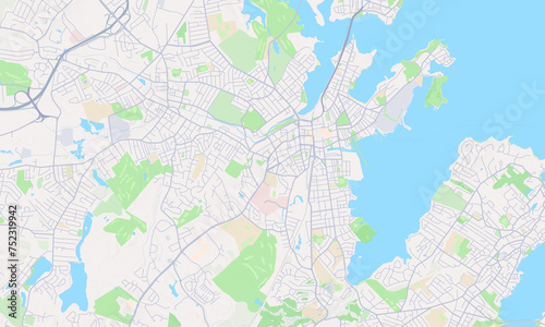 Salem Massachusetts Map, Detailed Map of Salem Massachusetts
