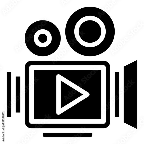 VIDEO CAMERA,cinema,movie camera,entertainment,technology.svg