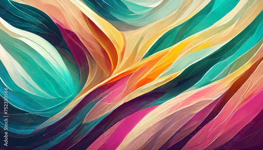 Fototapeta premium abstract colorful background with lines