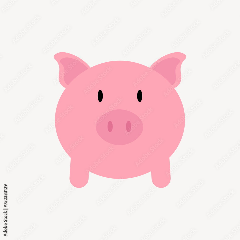 Piggy safe store coins, vector illustration. Piggy safe store coins, vector illustration.