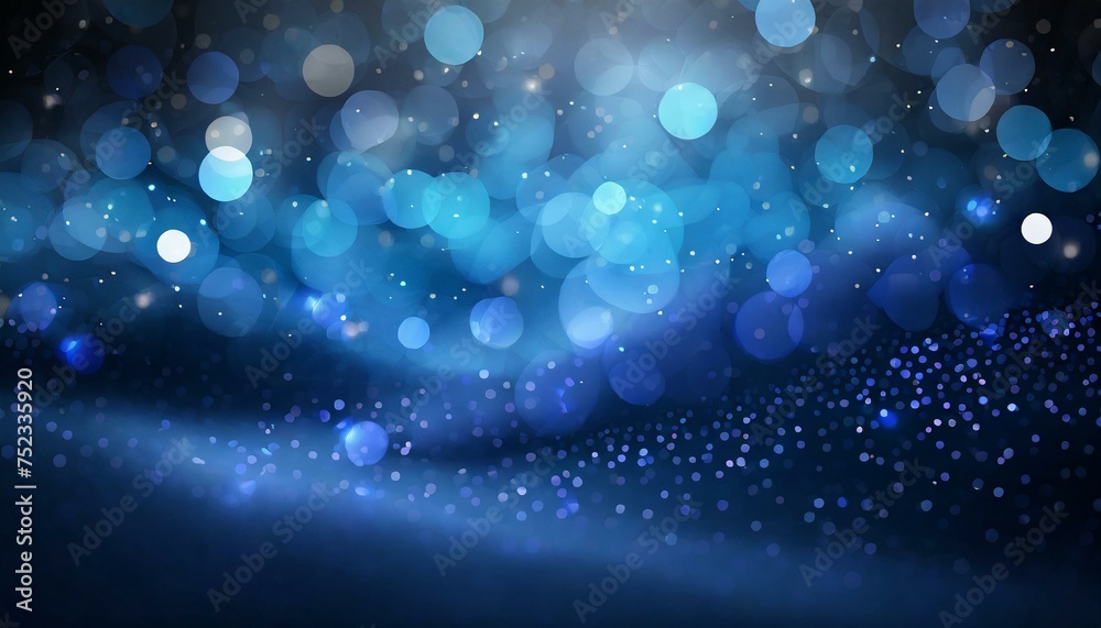 © MdJahirul - abstract blue background with bokeh